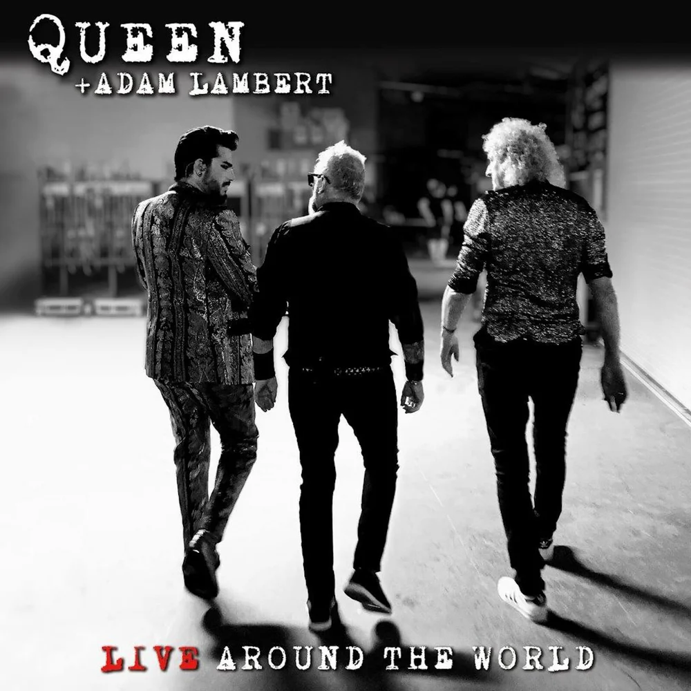 Queen & Adam Lambert - Live Around The World CD/Blu-Ray Set Afbeelding 1