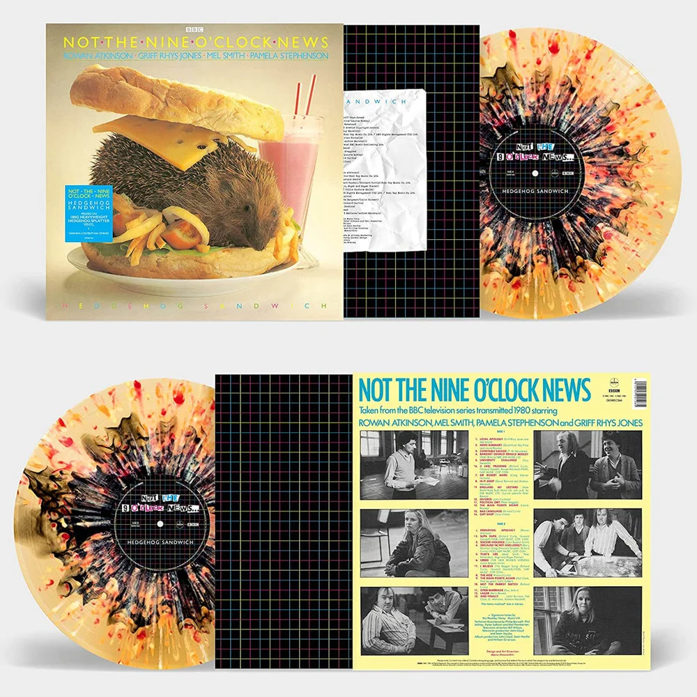 Not The Nine O'Clock News - Hedgehog Sandwich (180g 'Hedgehog Splatter' Vinyl) Afbeelding 1