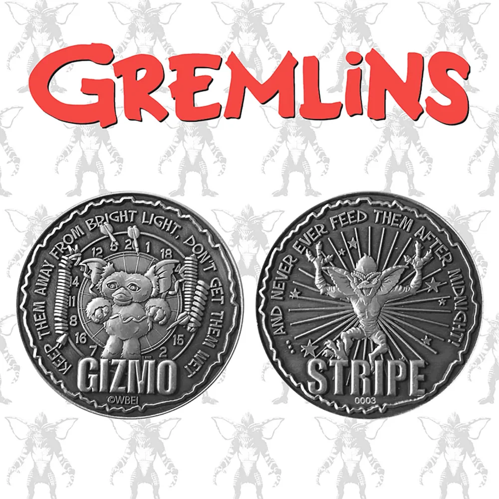 Gremlins Limited Edition Verzamelmunt Afbeelding 1