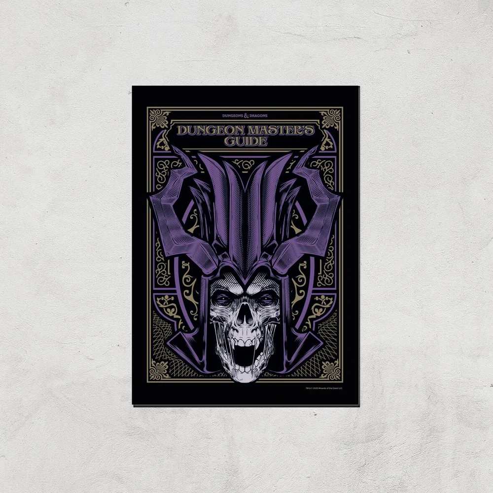 Dungeons & Dragons Dungeon Master Giclee Art Print - A4 - Print Only Afbeelding 1