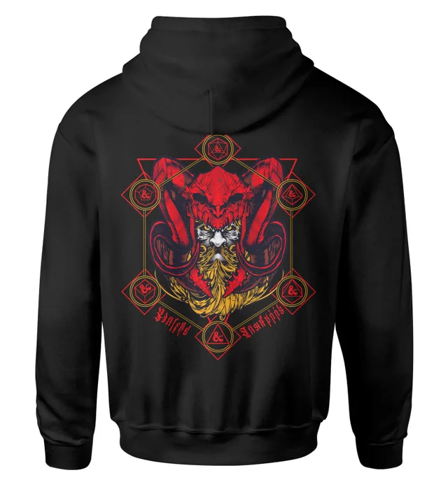 Dungeons & Dragons Player's Handbook Hoodie - Zwart