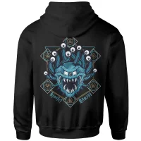 Dungeons & Dragons Monster Manual Hoodie - Zwart