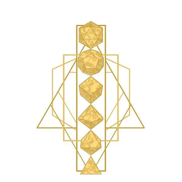 Dungeons & Dragons Celestial Dice Sweatshirt - Wit