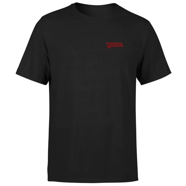Dungeons & Dragons D&D Logo Men's T-Shirt - Zwart