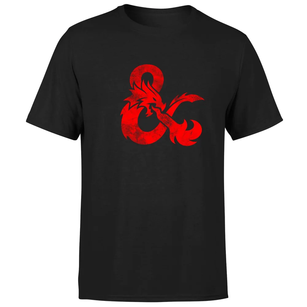 Dungeons & Dragons D&D Ampersand Men's T-Shirt - Zwart - S Afbeelding 1