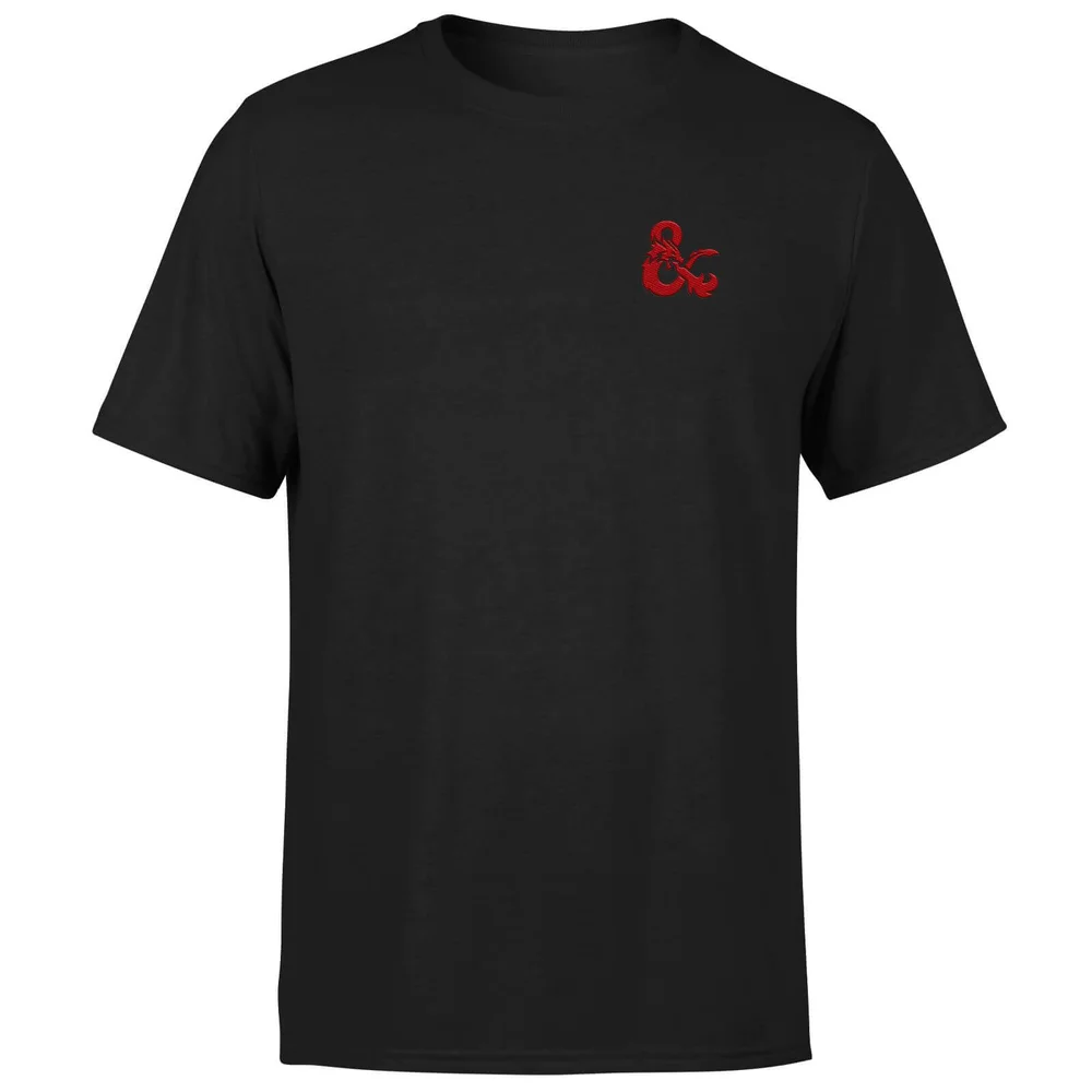 Dungeons & Dragons D&D Ampersand Men's T-Shirt - Zwart - S Afbeelding 1