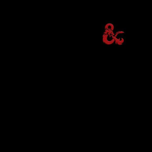 Dungeons & Dragons D&D Ampersand Men's T-Shirt - Zwart