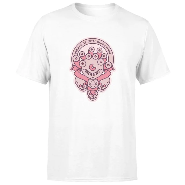 Dungeons & Dragons Beholder Dreams Men's T-Shirt - Wit