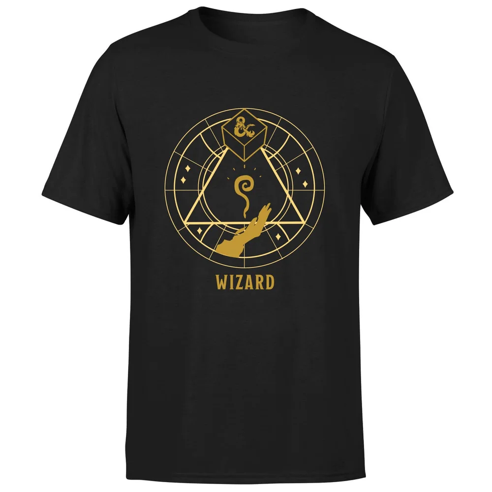 Dungeons & Dragons Wizard Men's T-Shirt - Zwart - S Afbeelding 1