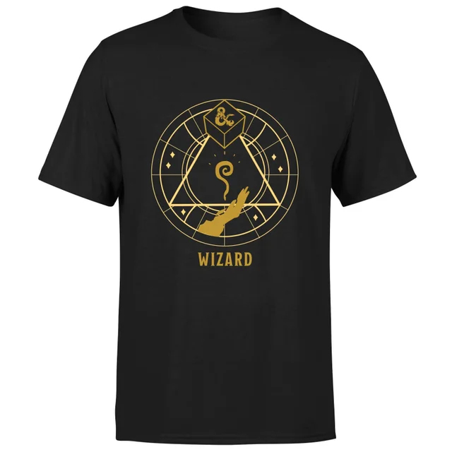 Dungeons & Dragons Wizard Men's T-Shirt - Zwart