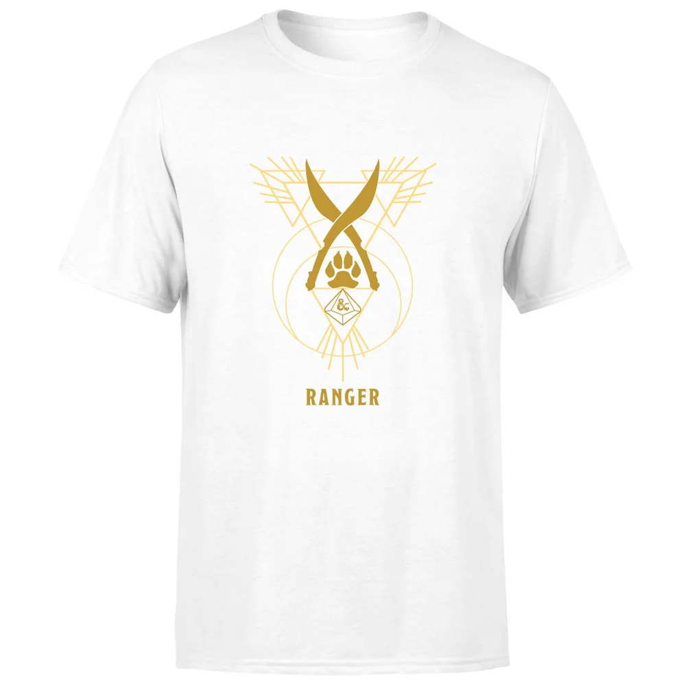 Dungeons & Dragons Ranger Men's T-Shirt - Wit - S Afbeelding 1
