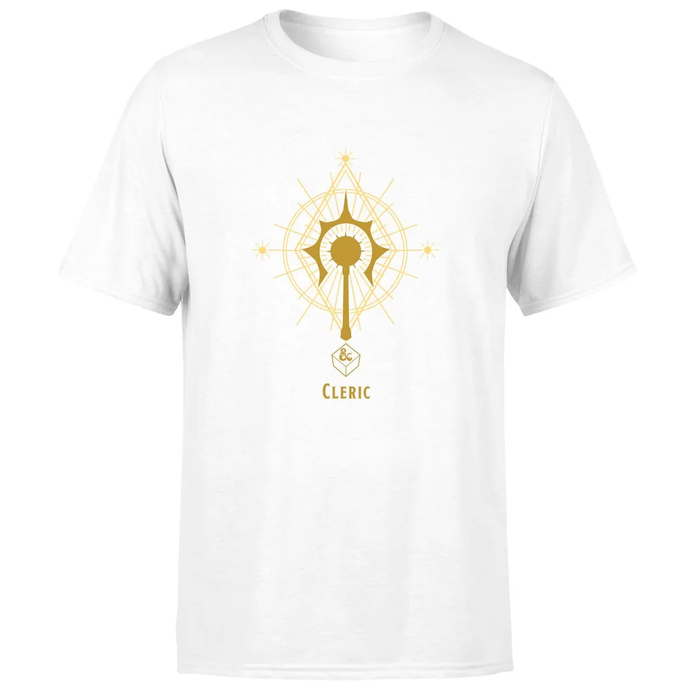 Dungeons & Dragons Cleric Men's T-Shirt - Wit - S Afbeelding 1
