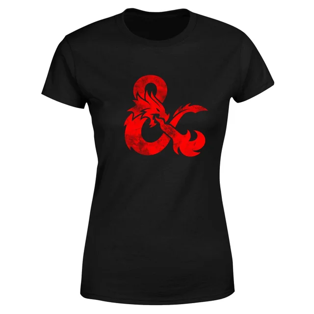 Dungeons & Dragons Ampersand Women's T-Shirt - Zwart