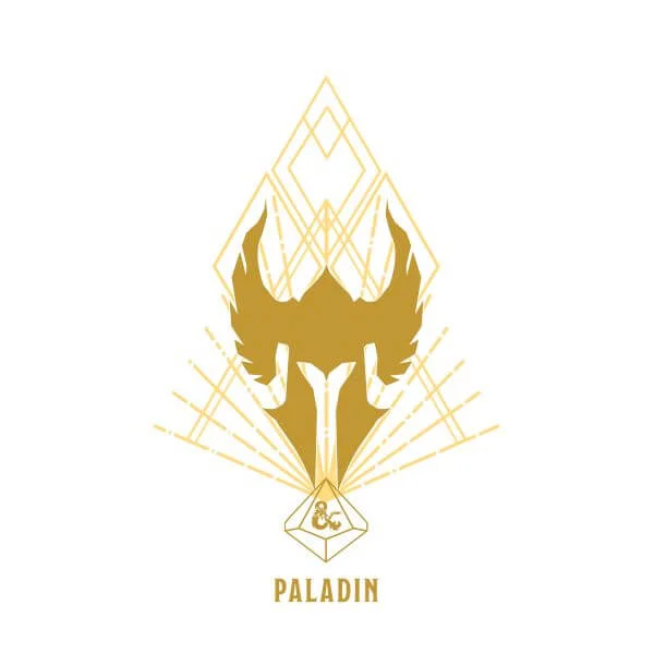 Dungeons & Dragons Paladin Women's T-Shirt - Wit