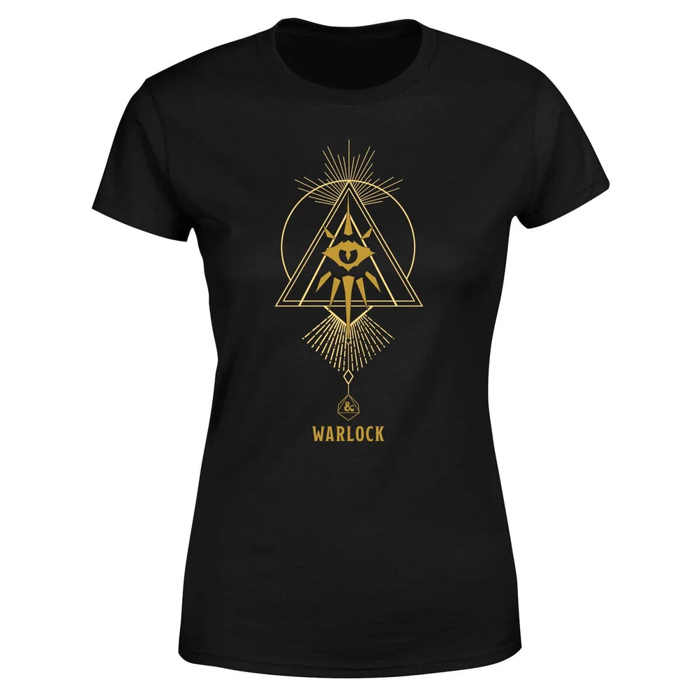 Dungeons & Dragons Warlock Women's T-Shirt - Zwart - XS Afbeelding 1