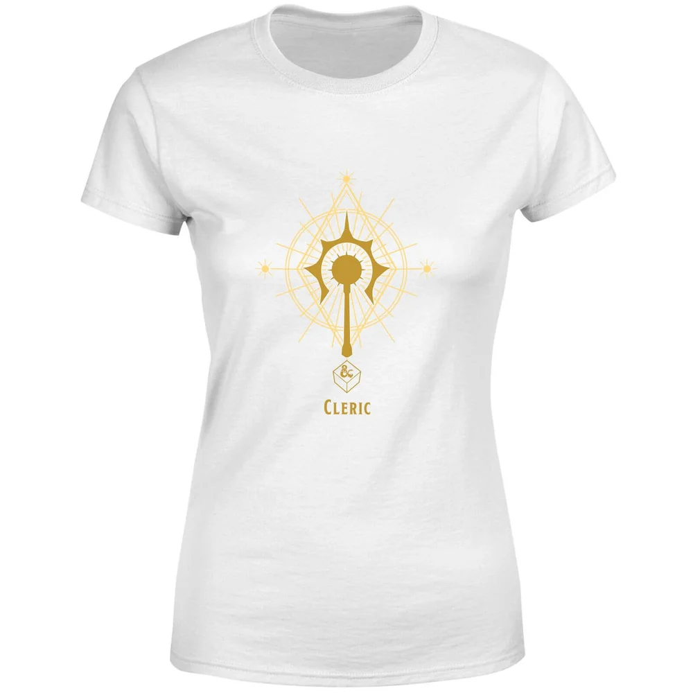Dungeons & Dragons Cleric Women's T-Shirt - Wit - XS Afbeelding 1