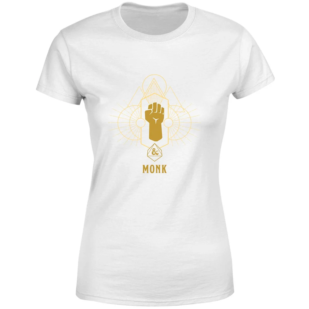 Dungeons & Dragons Monk Women's T-Shirt - Wit - XS Afbeelding 1