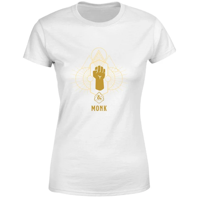 Dungeons & Dragons Monk Women's T-Shirt - Wit