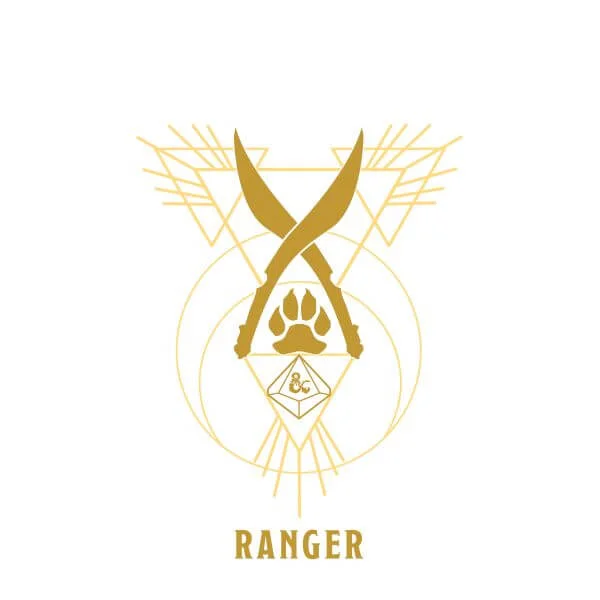 Dungeons & Dragons Ranger Women's T-Shirt - Wit