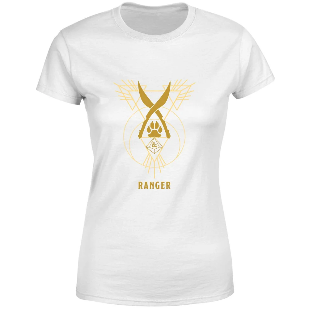 Dungeons & Dragons Ranger Women's T-Shirt - Wit - XS Afbeelding 1