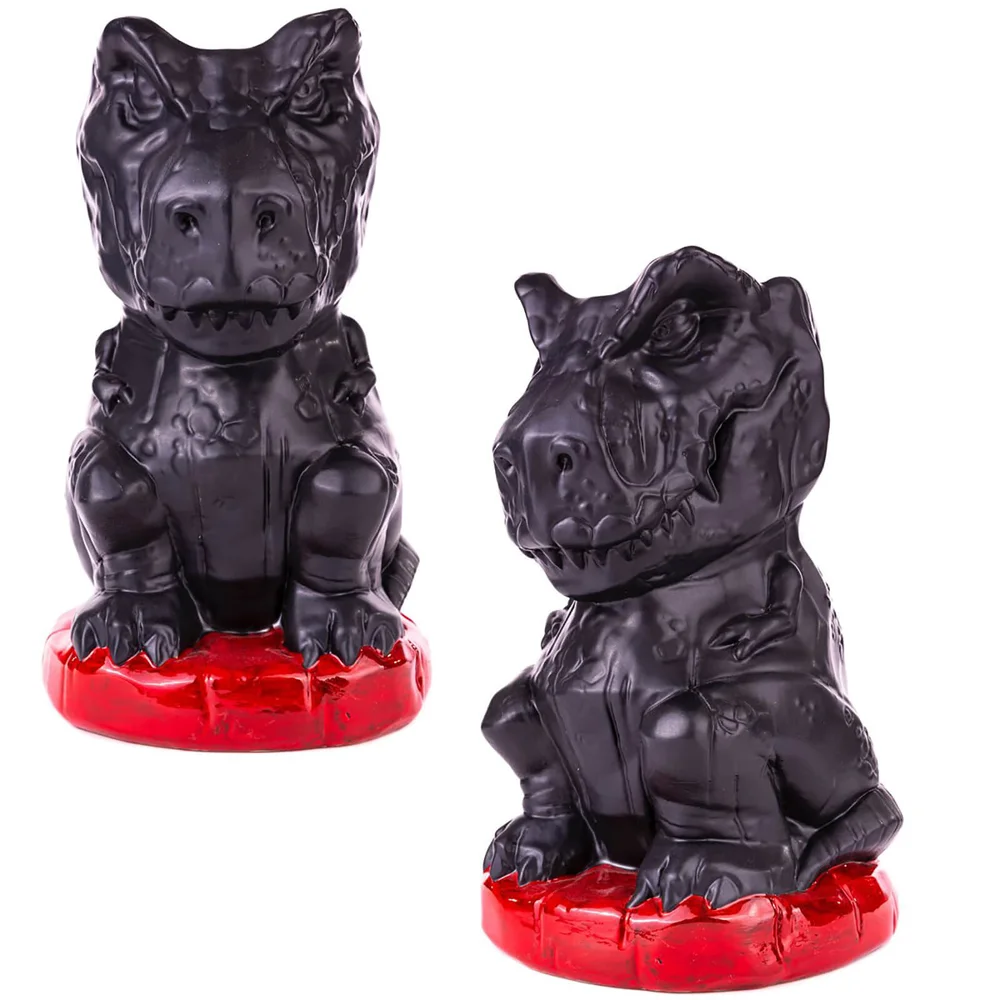 Mondo Jurassic Park T-Rex Logo Variant Tiki Mok Afbeelding 1