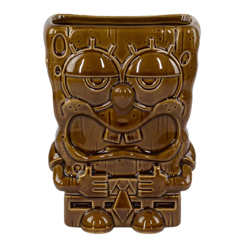 Mondo SpongeBob SquarePants Drijfhout Variant Tiki Mok Afbeelding 1