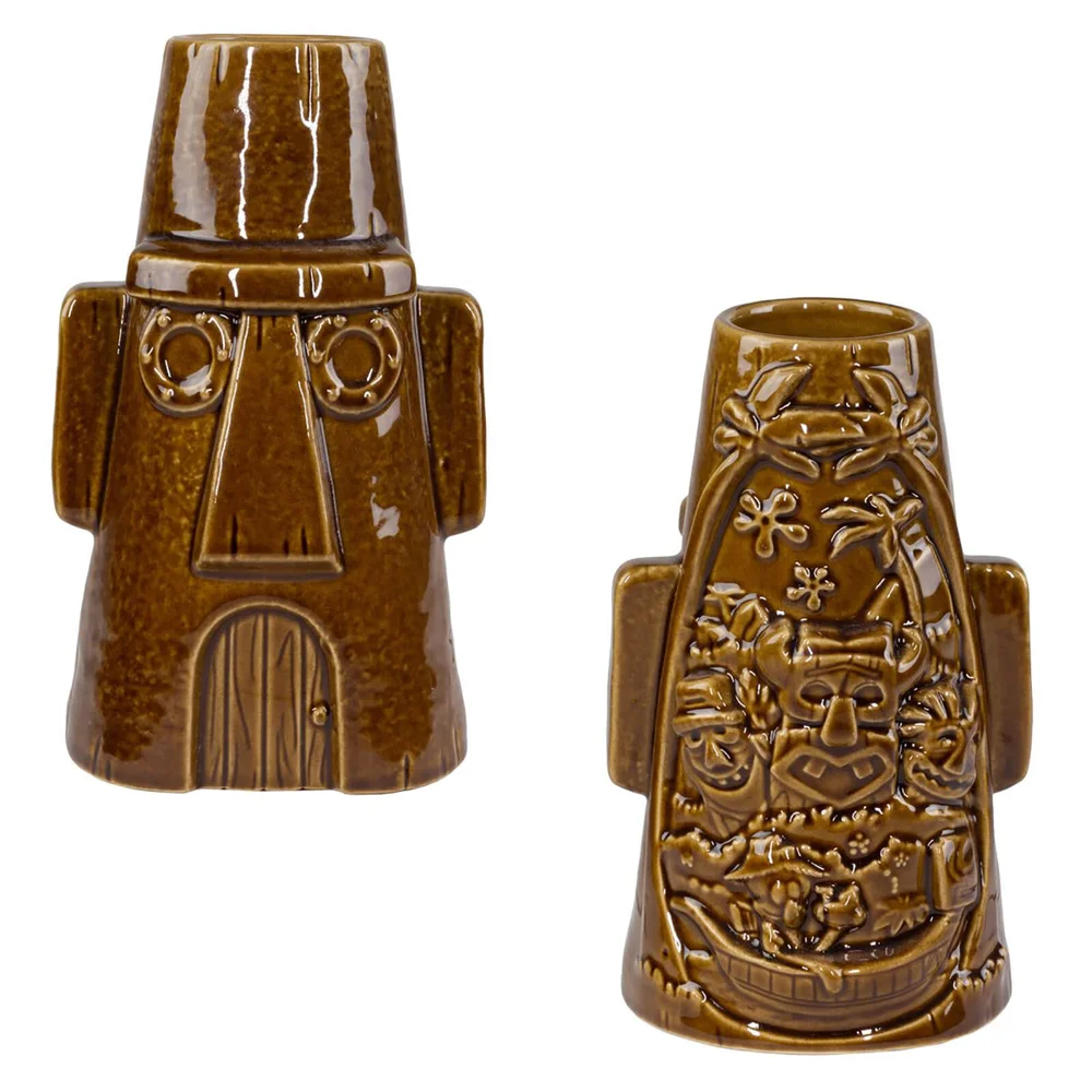 Mondo SpongeBob SquarePants Octo's Huis Drijfhout Tiki Mok Afbeelding 1