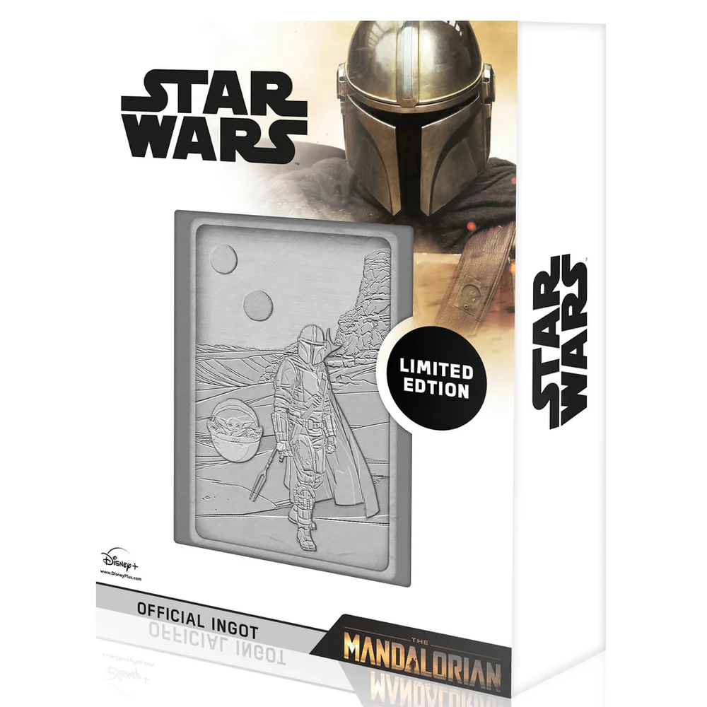 Star Wars Iconic Scene Collection Limited Edition Ingot - Mandalorian Afbeelding 1