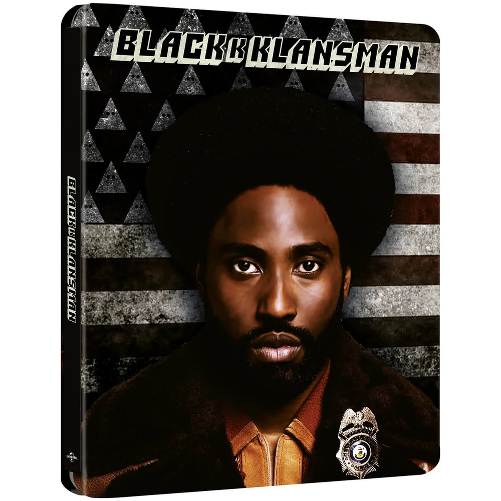 BlacKkKlansman - Zavvi Exclusief 4K Ultra HD Steelbook (Inclusief 2D Blu-ray) Afbeelding 1