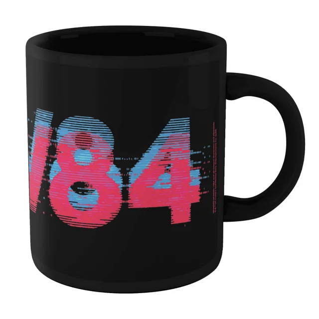 Wonder Woman Retro Glitch Mug - Zwart