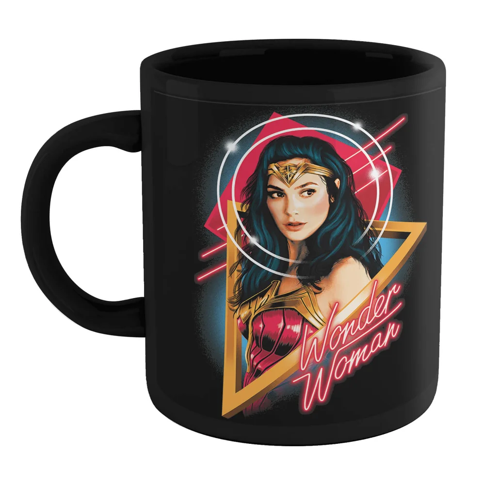 Wonder Woman & The Cheetah Mug - Zwart Afbeelding 1