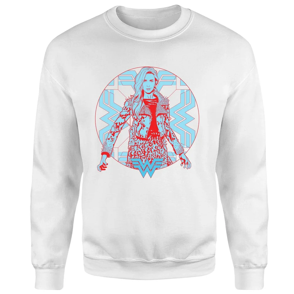 Wonder Woman Core The Cheetah Sweatshirt - Wit - S Afbeelding 1