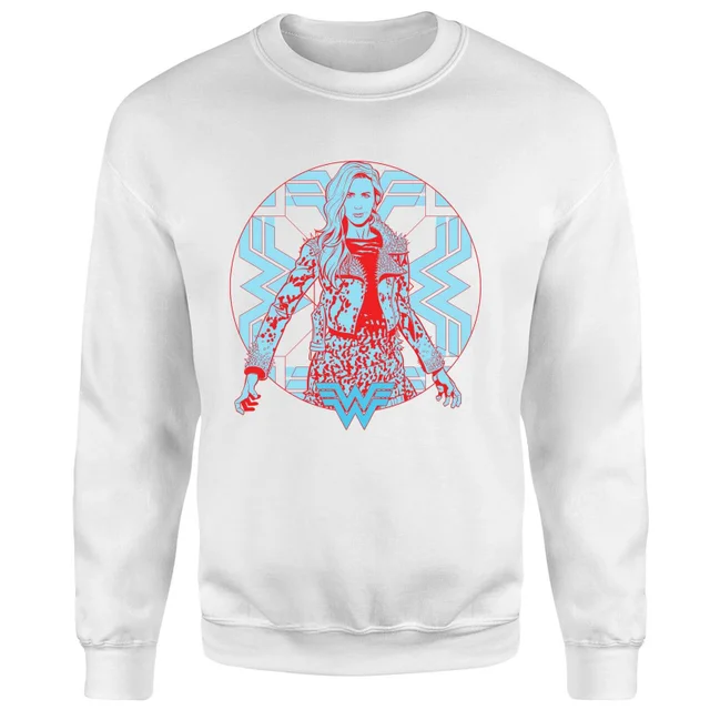 Wonder Woman Core The Cheetah Sweatshirt - Wit
