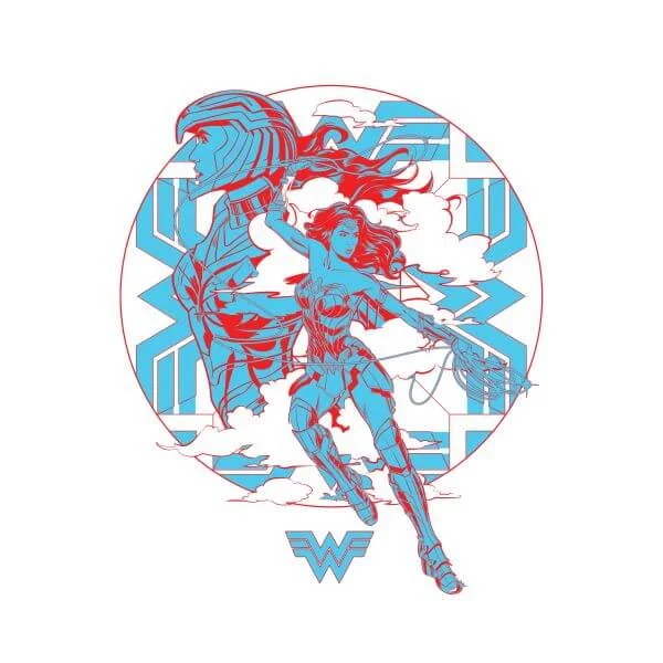 Wonder Woman Amazonian Women's T-Shirt - Wit
