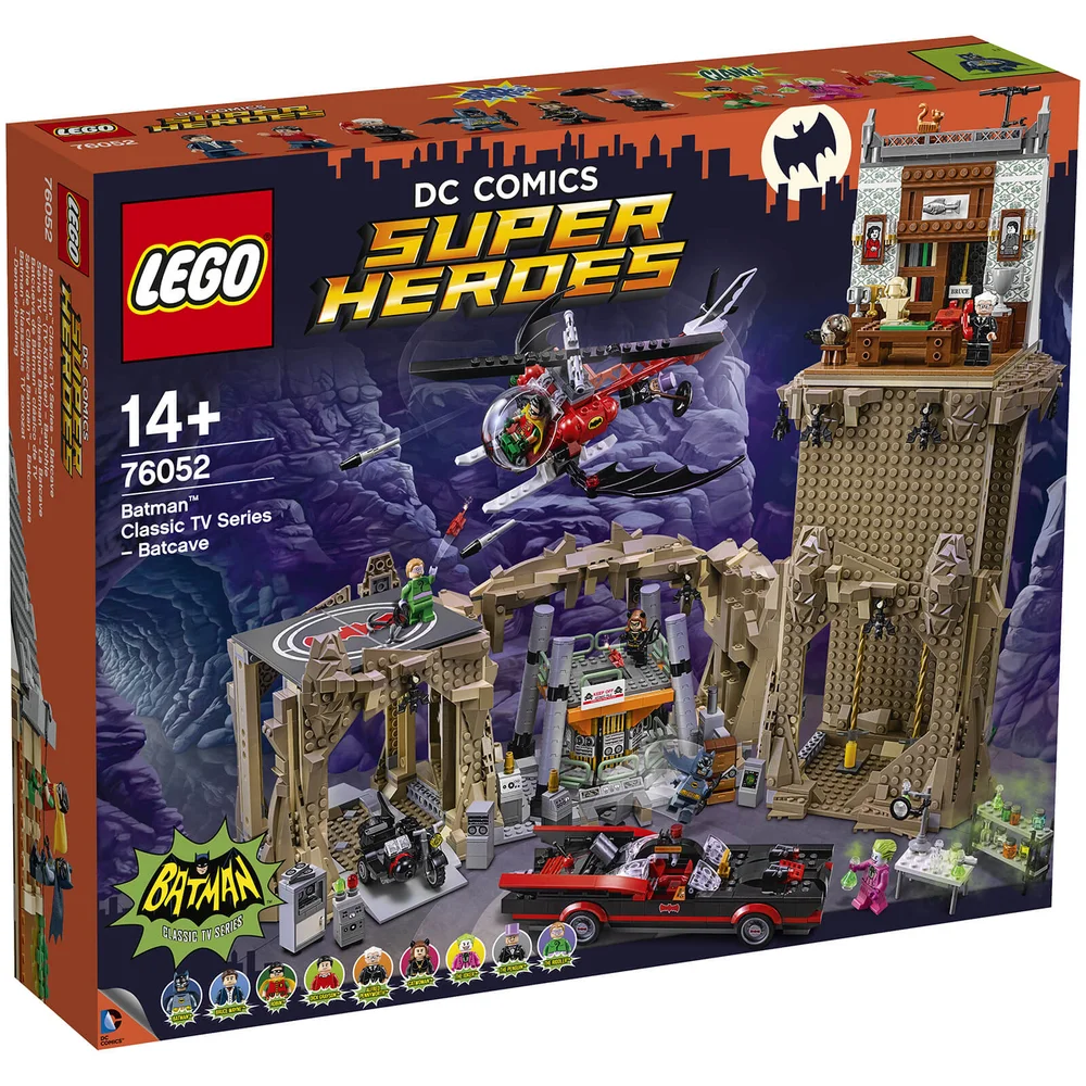 LEGO Superhelden: Batman Classic TV-serie - Batcave Bouwset (76052) Afbeelding 1