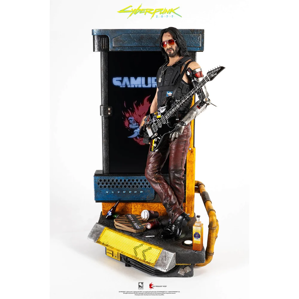 PureArts CyberPunk 2077: Johnny Silverhand 1/4 Schaal Beeld - Variant Afbeelding 1