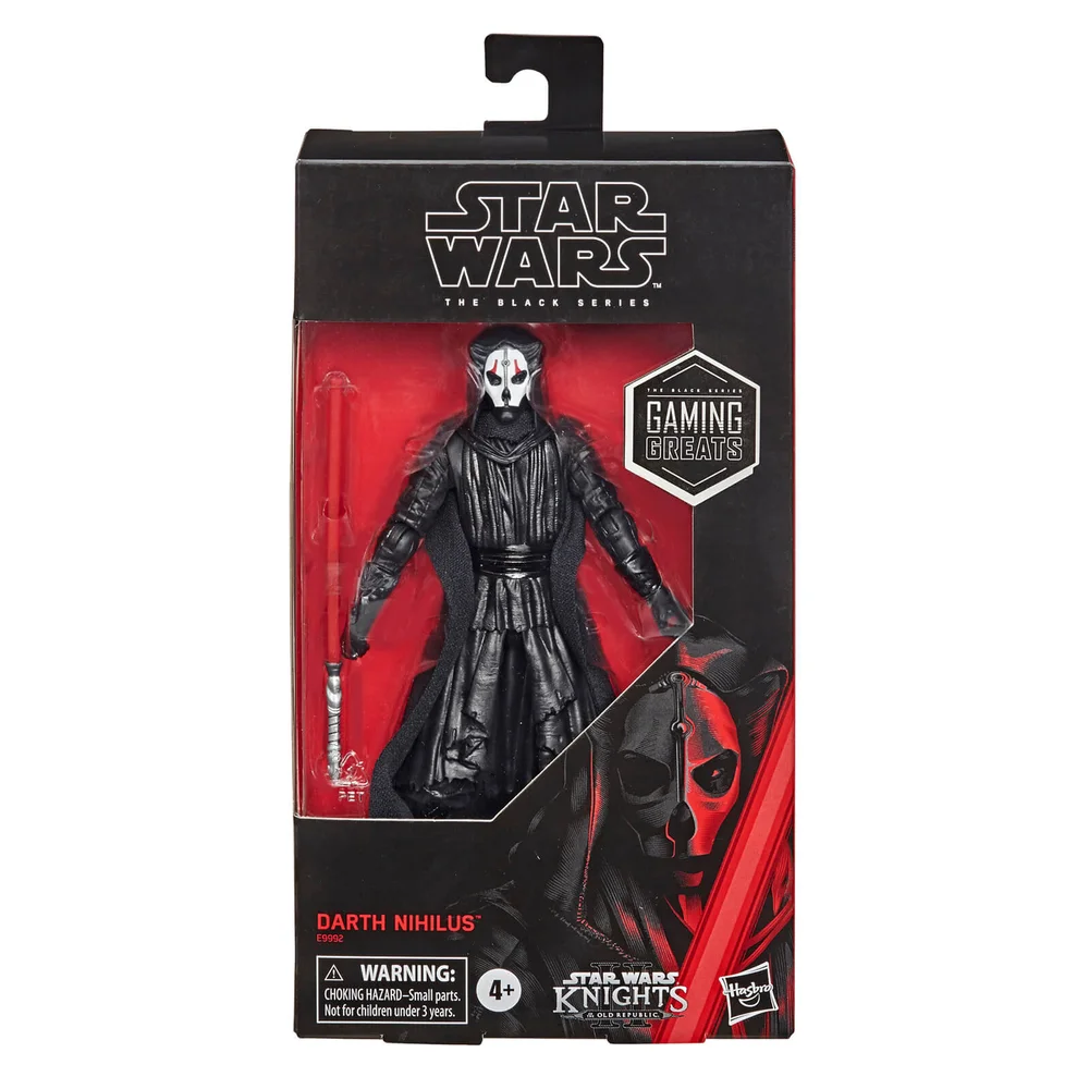 Hasbro Star Wars Gaming Greats Knights of the Old Republic Darth Nihilus Actiefiguur Afbeelding 1