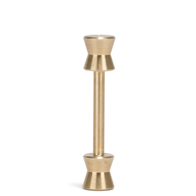 Kikkerland Short Cone Brass Key Holder