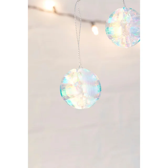 Kikkerland Iridescent Party Ornaments