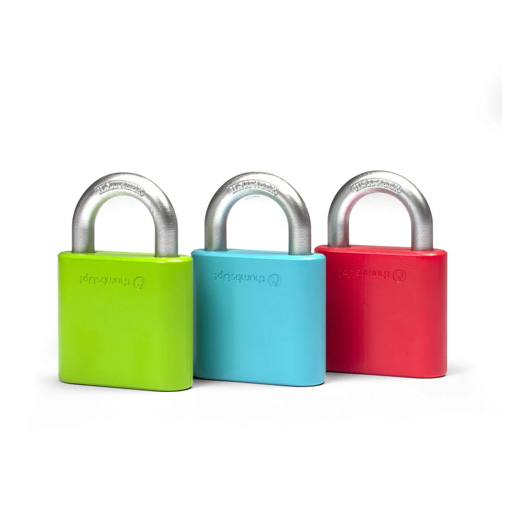 Thumbs Up! Padlock Wall Hooks (3 Pack) Afbeelding 1