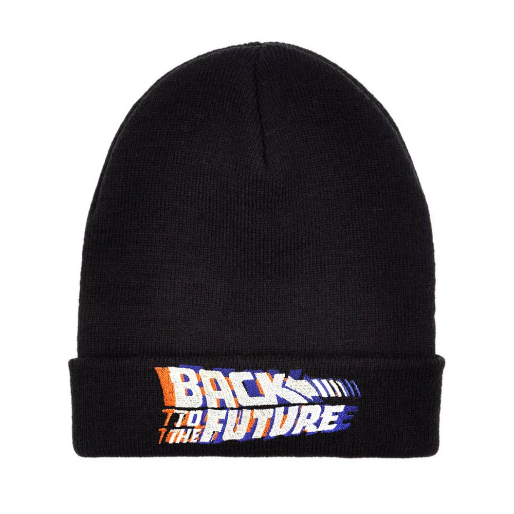 Back to the Future Beanie - Zwart Afbeelding 1