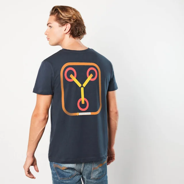 Back to the future Flux Capacitor Front Unisex T-Shirt - Blauw
