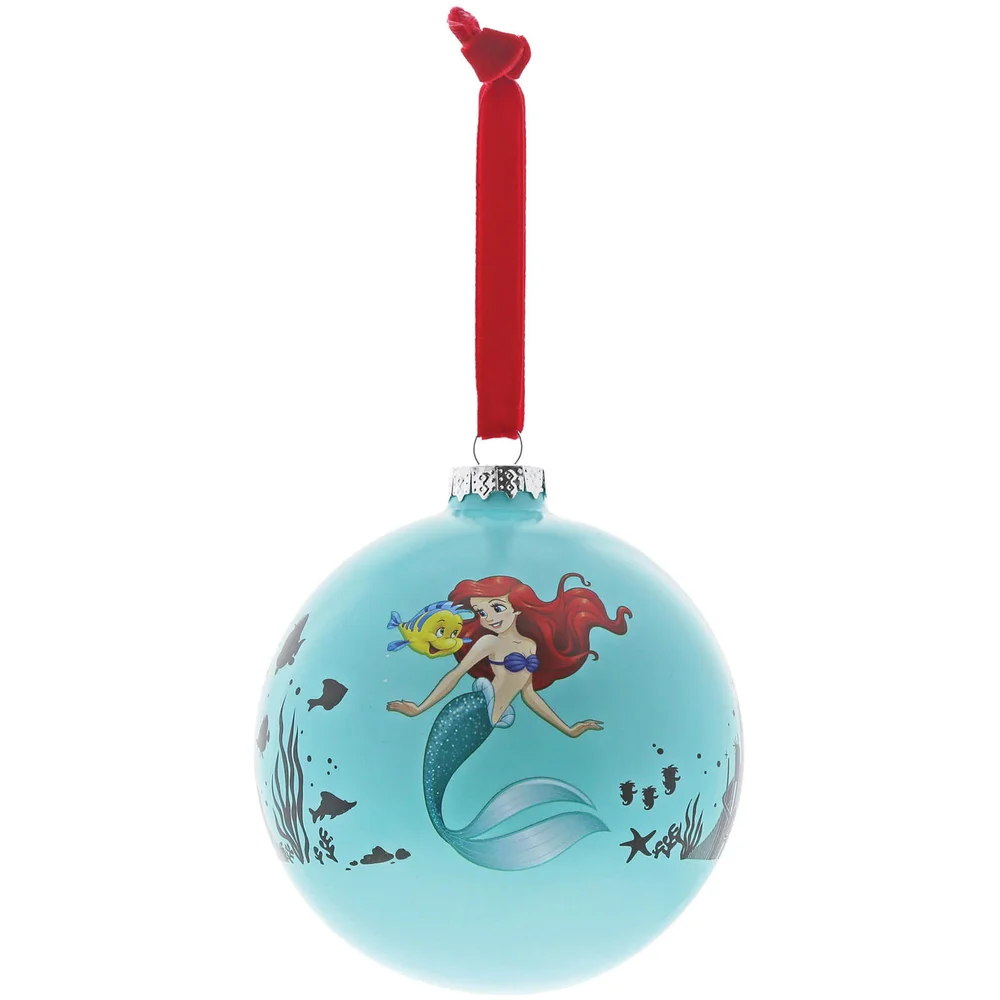 Disney Betoverende Collectie - Life is Bubble (De Kleine Zeemeermin Kerstbal) Afbeelding 1