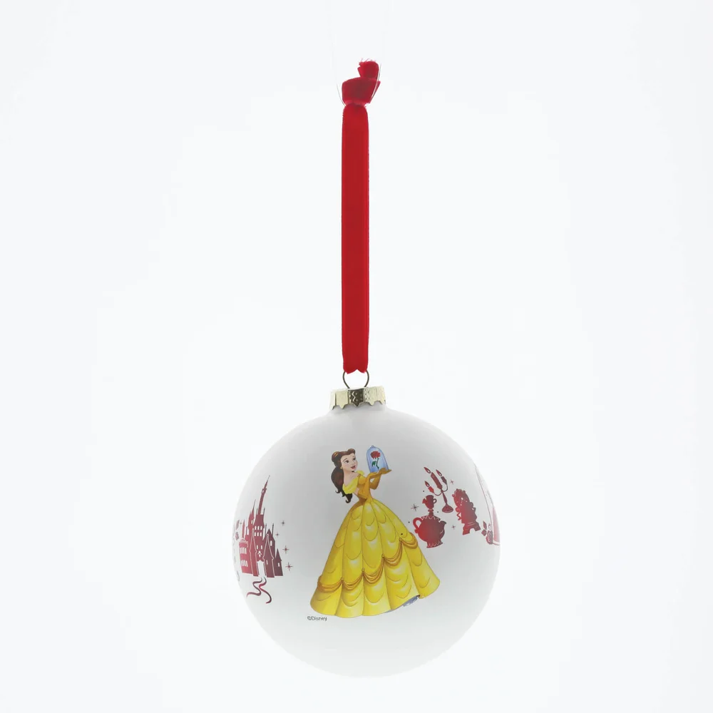 Disney Betoverende collectie - Be Our Guest (Beauty and the Beast Kerstbal) Afbeelding 1