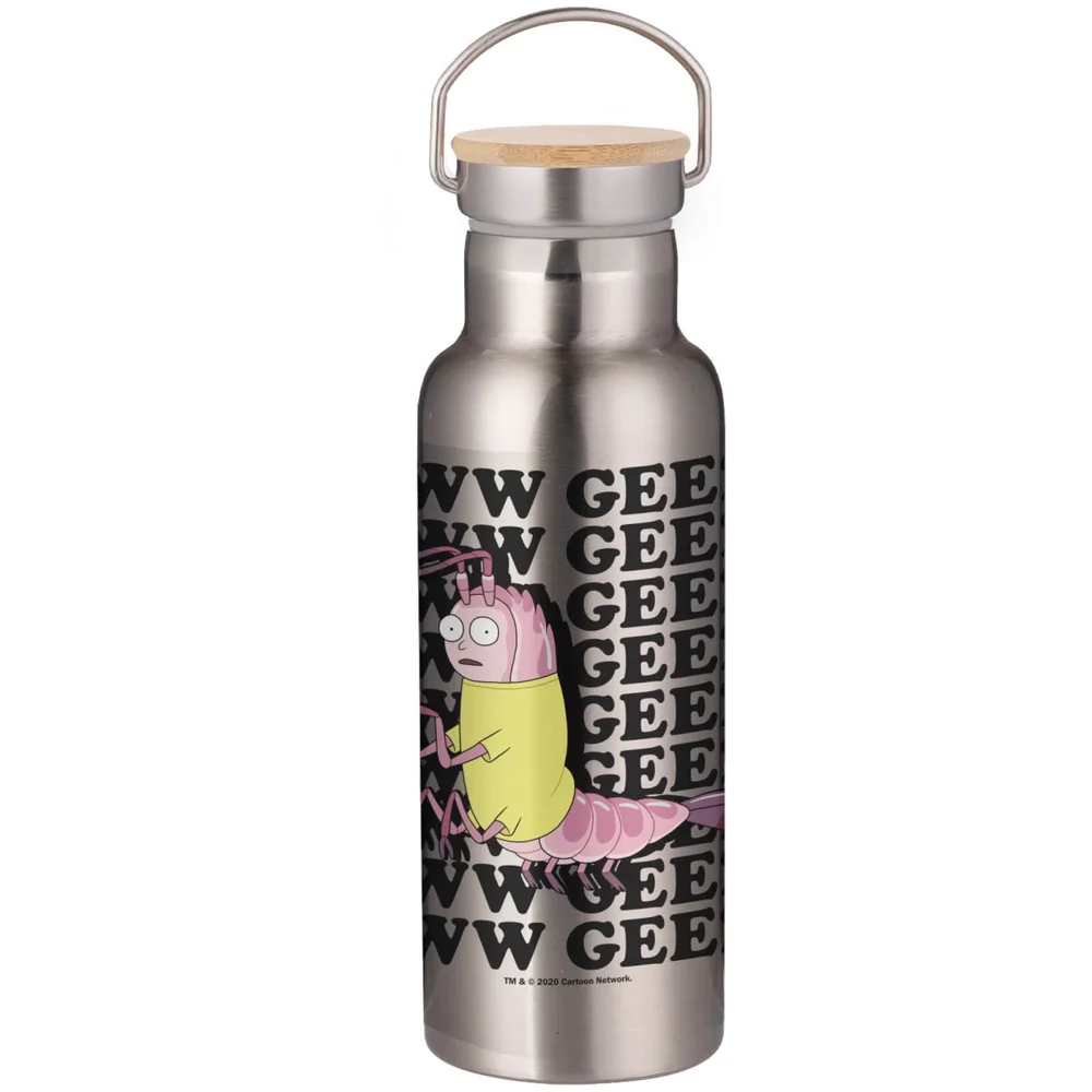 Rick & Morty Aww Geez Portable Insulated Water Bottle - Steel Afbeelding 1