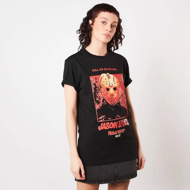 Friday 13th Jason Lives Women's T-Shirt - Zwart