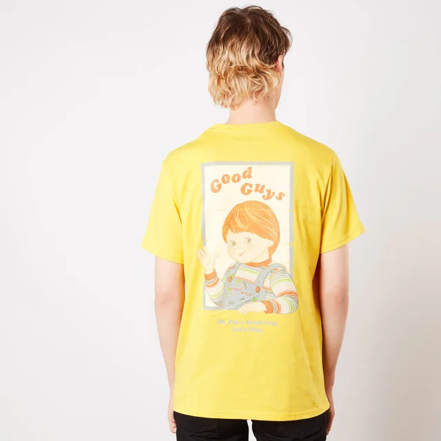Chucky Good Guys Retro Men's T-Shirt - Geel