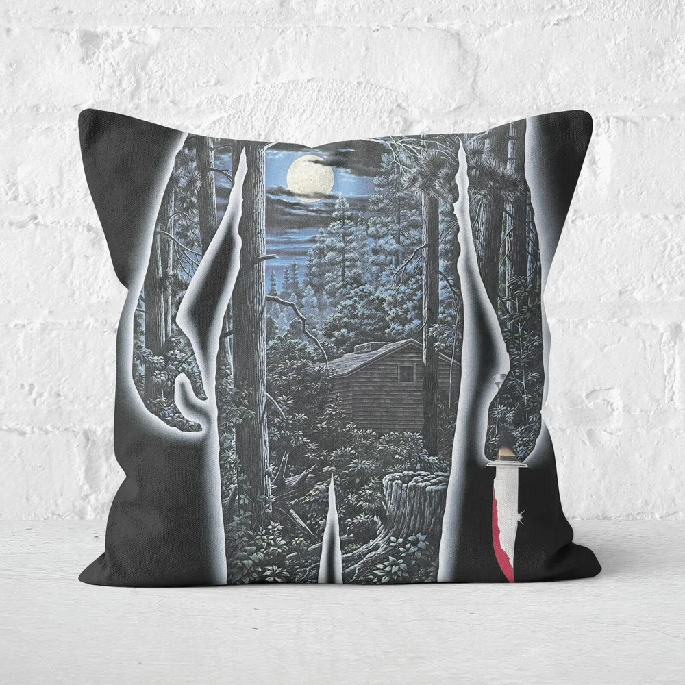 Friday 13th Classic Vierkant Kussen - 40x40cm - Soft Touch Afbeelding 1