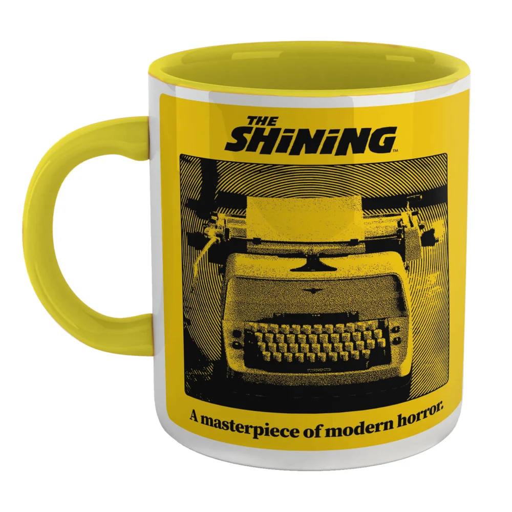 The Shining All Work And No Play Mug - Wit/Geel Afbeelding 1