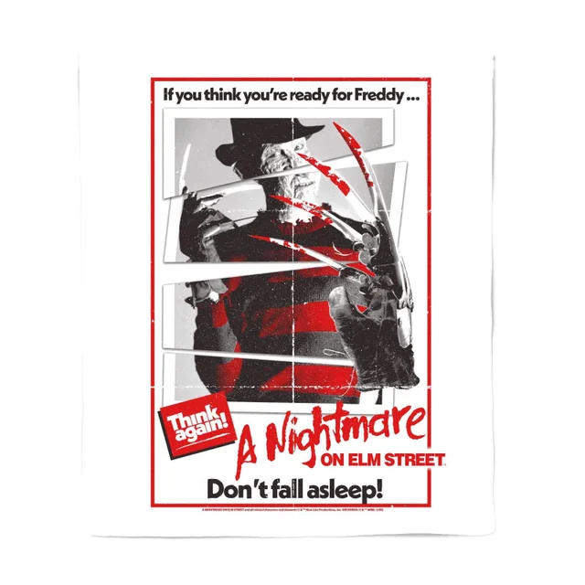 A Nightmare On Elm Street FRooddy Kreuger Fleece Deken